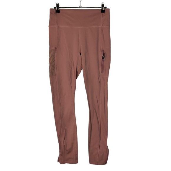 Fabletics Trinity Motion365 HW Utility Mauve Pink Athletic Legging M - Picture 1 of 3